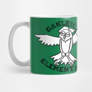 Oakleigh elementary graduate vintage lettering Mug